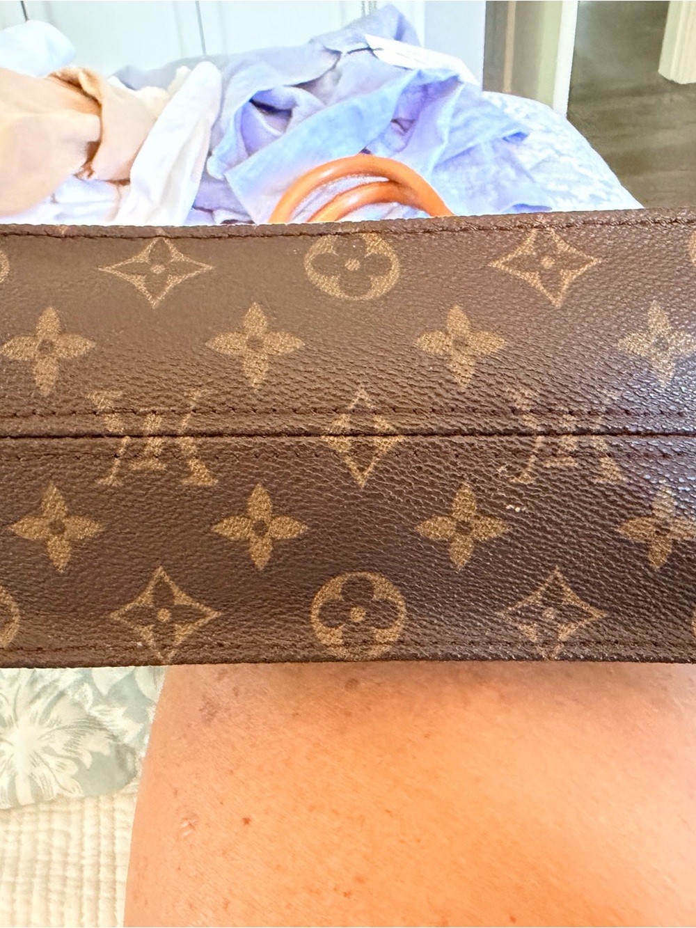 Louis Vuitton Monogram Sac Plat Tote - Picture 16 of 16